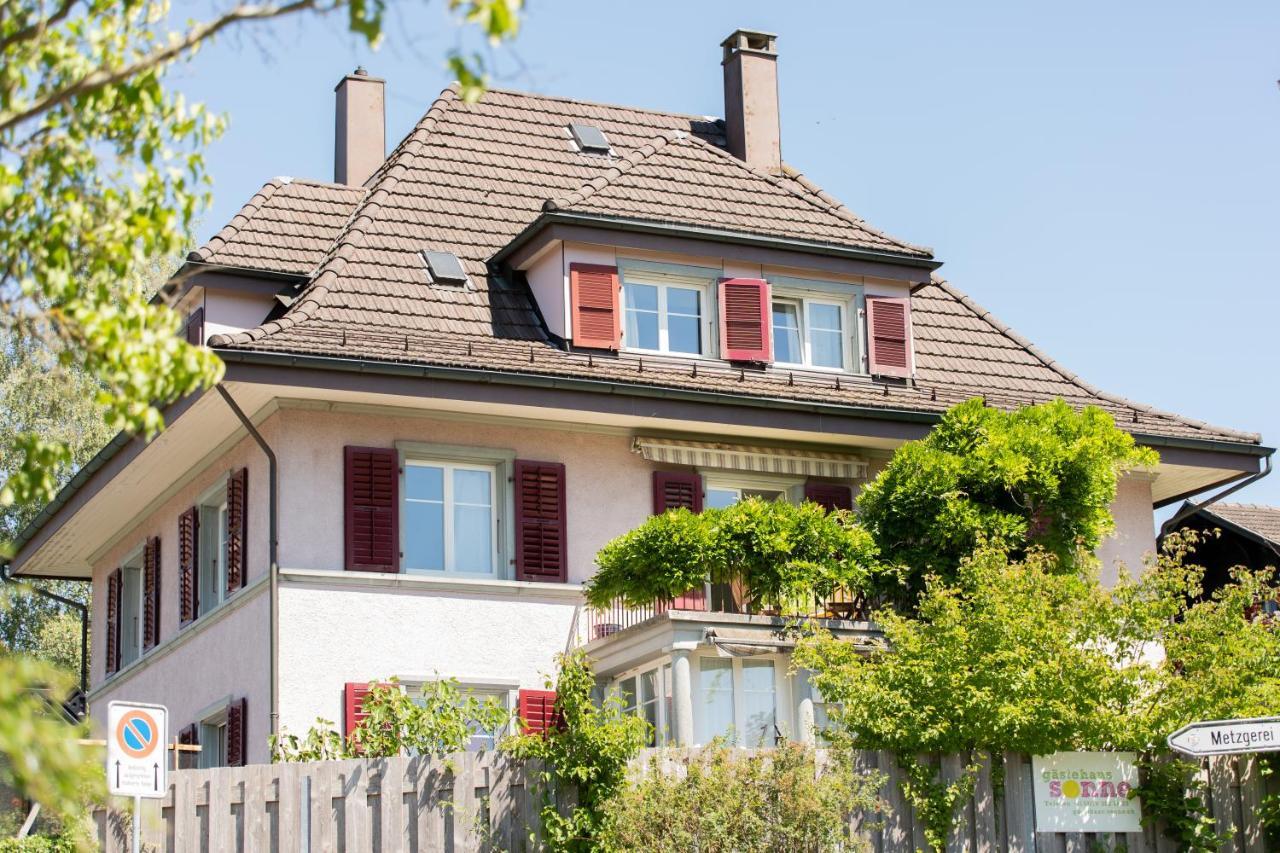 Gaestehaus Sonne Zuchwil Exteriör bild